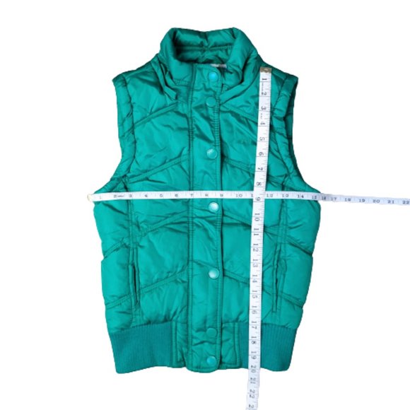Aeropostale Green Puffer Vest Women's Size X Small - Picture 5 of 5